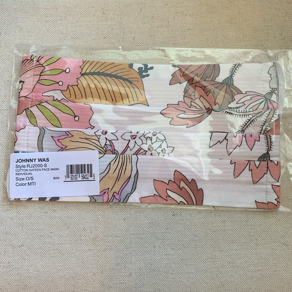 Johnny Was Accessories - NEW Johnny WAS Face Mask Bohemian Floral